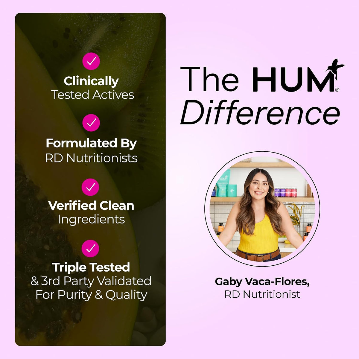 HUM Hormone Balance Supplement Chasteberry & Dong Quai, Women, 60 Count