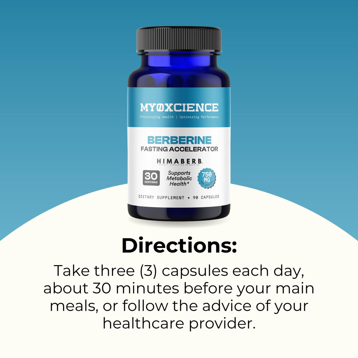 MYOXCIENCE Berberine Fasting Accelerator | Himaberb Berberine HCL with ALA (Alpha Lipoic Acid) and Biotin (90 Capsules) MYOXCIENCE buy supplements Au