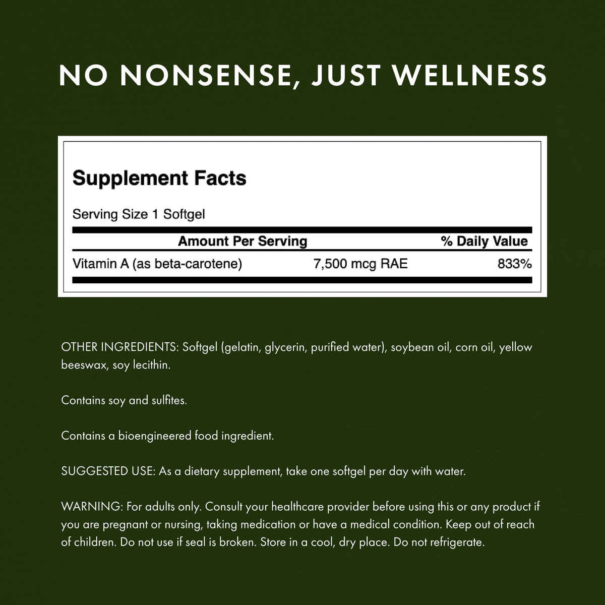Swanson Beta-Carotene Vitamin A 25,000 IU Eye and Skin Health Supplement for Adults Seeking Vision and Immune Support - 7,500 mcg (300 Softgels) Swanson buy supplements Au