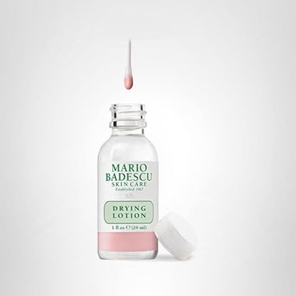 Mario Badescu Drying Lotion for All Skin Types| Blemish Spot Treatment with Salicylic Acid and Sulfur