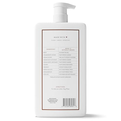 Native Sulfate Free Body Wash Contains Naturally Derived Ingredients | for Women & Men