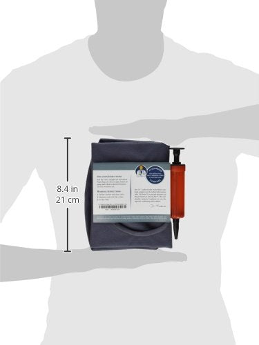 Dr. Frederick’s Original Inflatable Donut Pillow - 18" Seat Cushion for Tailbone Pain, Hemorrhoids & Bed Sores – Doctor-Developed for Postpartum, Prostatitis & Travel - Odor-Free, Durable Vinyl - Gray Dr. Frederick's OriginalBuy Supplements Australia
