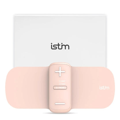 iStim S1 Wireless TENS Unit for Menstrual Relief – Period Pain Relief Device for Period Cramps and Back Pain, TENS Machine with Heat, Rechargeable Drug-Free TENS Massager with Japanese Gel Pads iSTIMBuy Supplements Australia