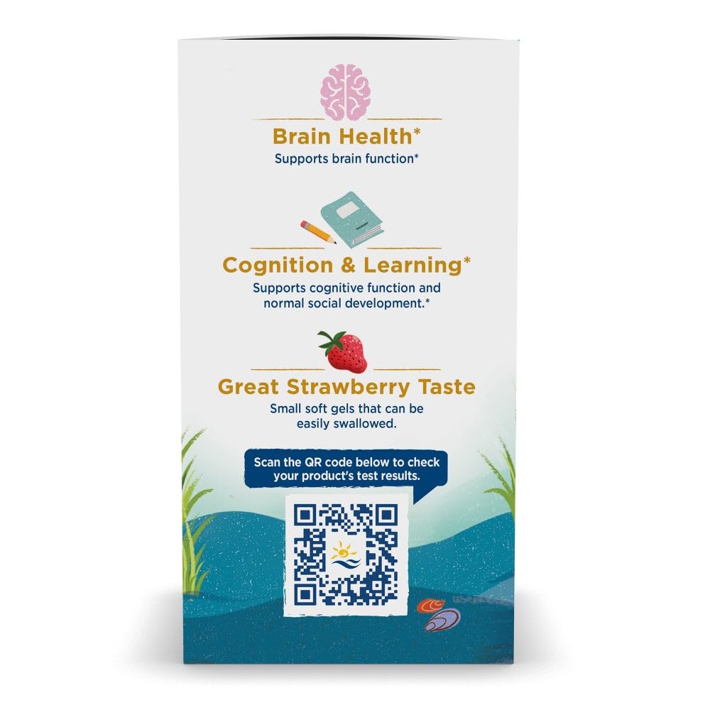 Nordic Naturals Ultimate Omega 2X Teen, Strawberry - 60 Mini Soft Gels - 1120 mg Total Omega-3s with EPA & DHA - Brain Health, Positive Mood, Social Development, Learning - Non-GMO - 30 Servings Nordic NaturalsBuy Supplements Australia
