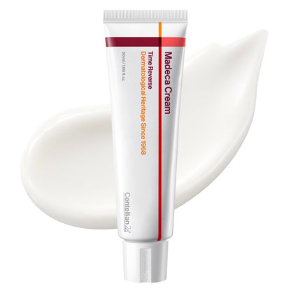 CENTELLIAN 24 Madeca Cream Time Reverse (1.69 fl oz) - TECA Centella Asiatica Glow Face Cream Moisturizer, Hydrating