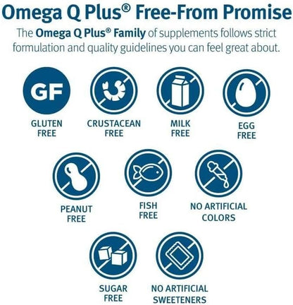 Dr. Sinatra Omega Q Plus Ultra with Resveratrol for Heart & Healthy Aging