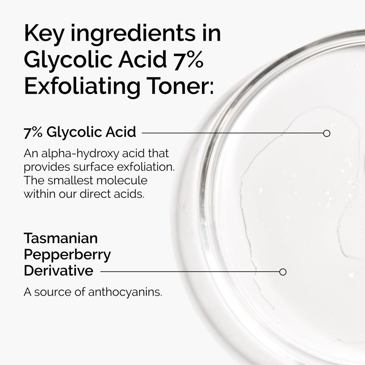 The Ordinary Glycolic Acid 7% Exfoliating Toner, Brightening and Smoothing Daily Toner