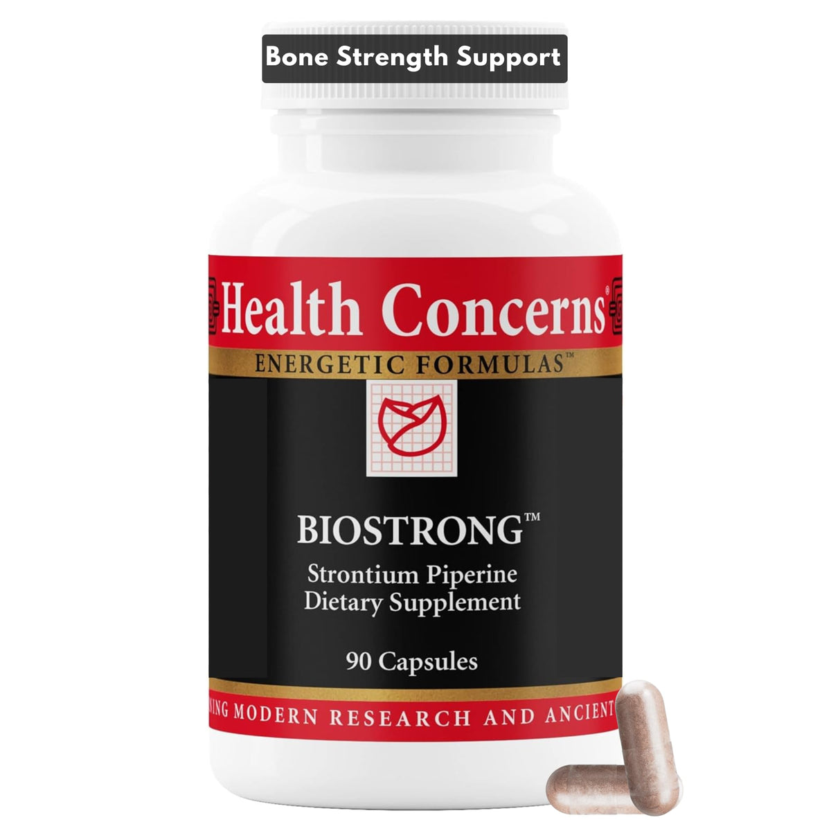Health Concerns BioStrong – Bone Strength & Density Support Supplement – Strontium & BioPerine Black Pepper Extract for Joint Mobility – Chinese Herbal Blend for Men & Women – 90 Capsules Health ConcernsBuy Supplements Australia