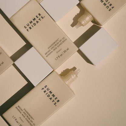 Summer Fridays ShadeDrops Broad Spectrum SPF 30 - Daily Tinted Sunscreen for Face - Lightweight, Hydrating Milky Mineral Sunscreen with Zinc Oxide - Essential Sun Care Gifts (1.7 Fl Oz) Summer FridaysBuy Supplements Australia
