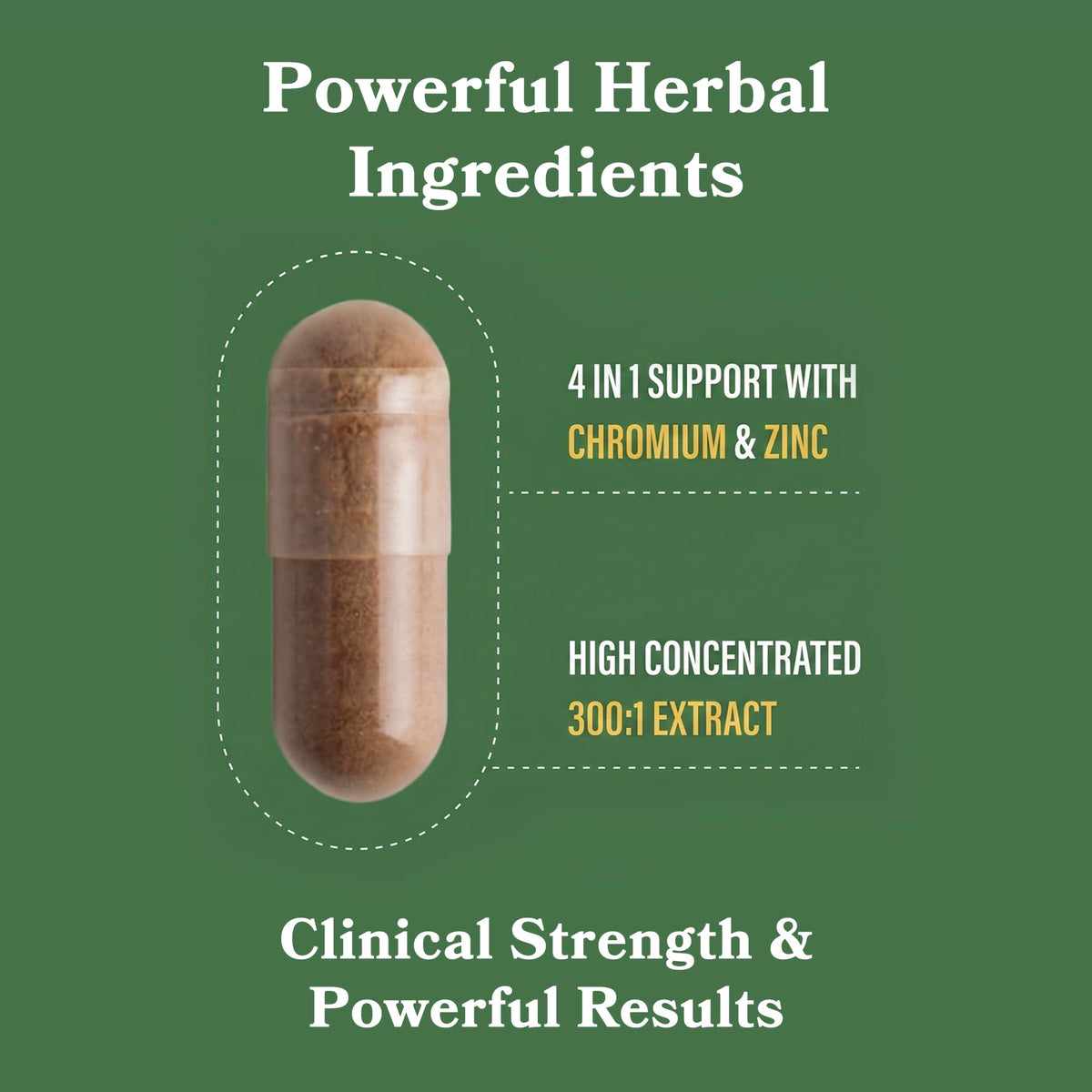 DAIKEN Bitter Melon, Cinnamon & Chromium, 100% Vegetarian Bitter Melon Capsules with Cinnamon Chromium & Zinc, 60 Capsules