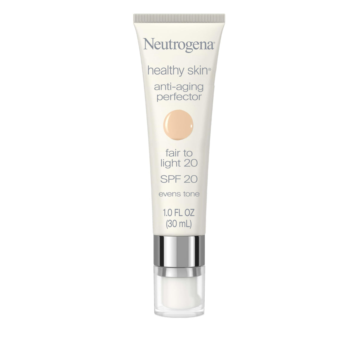 Neutrogena Retinol Treatment and Tinted Facial Moisturizer, Healthy Skin Anti-Aging Perfector with Broad Spectrum SPF 20 Sunscreen