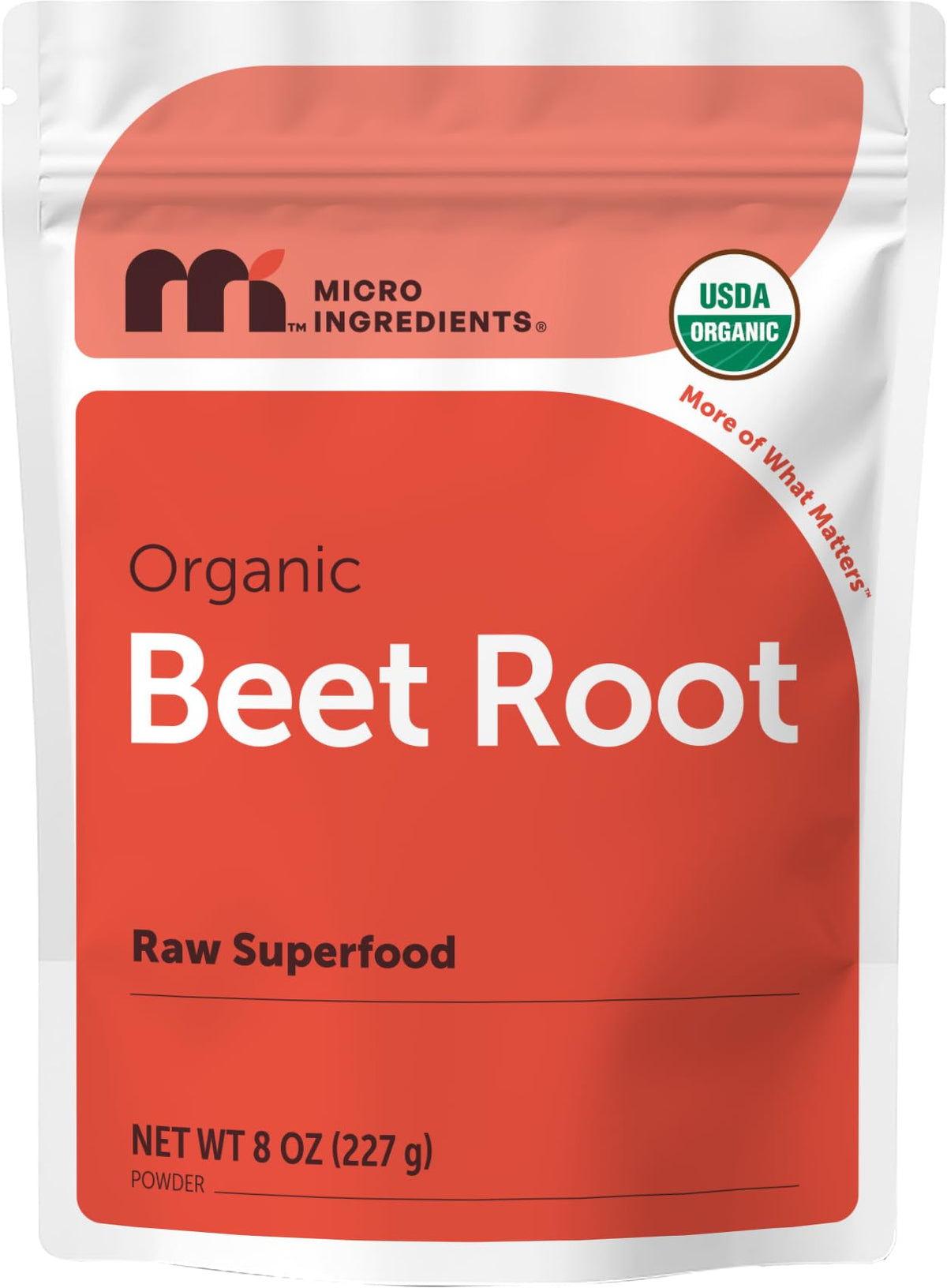 Micro Ingredients Organic Beet Root Powder, 4lb (64 oz) | Nitric Oxide Supplement, Water Soluble, Highly Concentrated Raw Beet Supplement, Superfood Drink Mix, Non-GMO, Plant Based