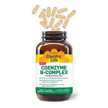 Country Life Coenzyme B-Complex, 120 Capsules
