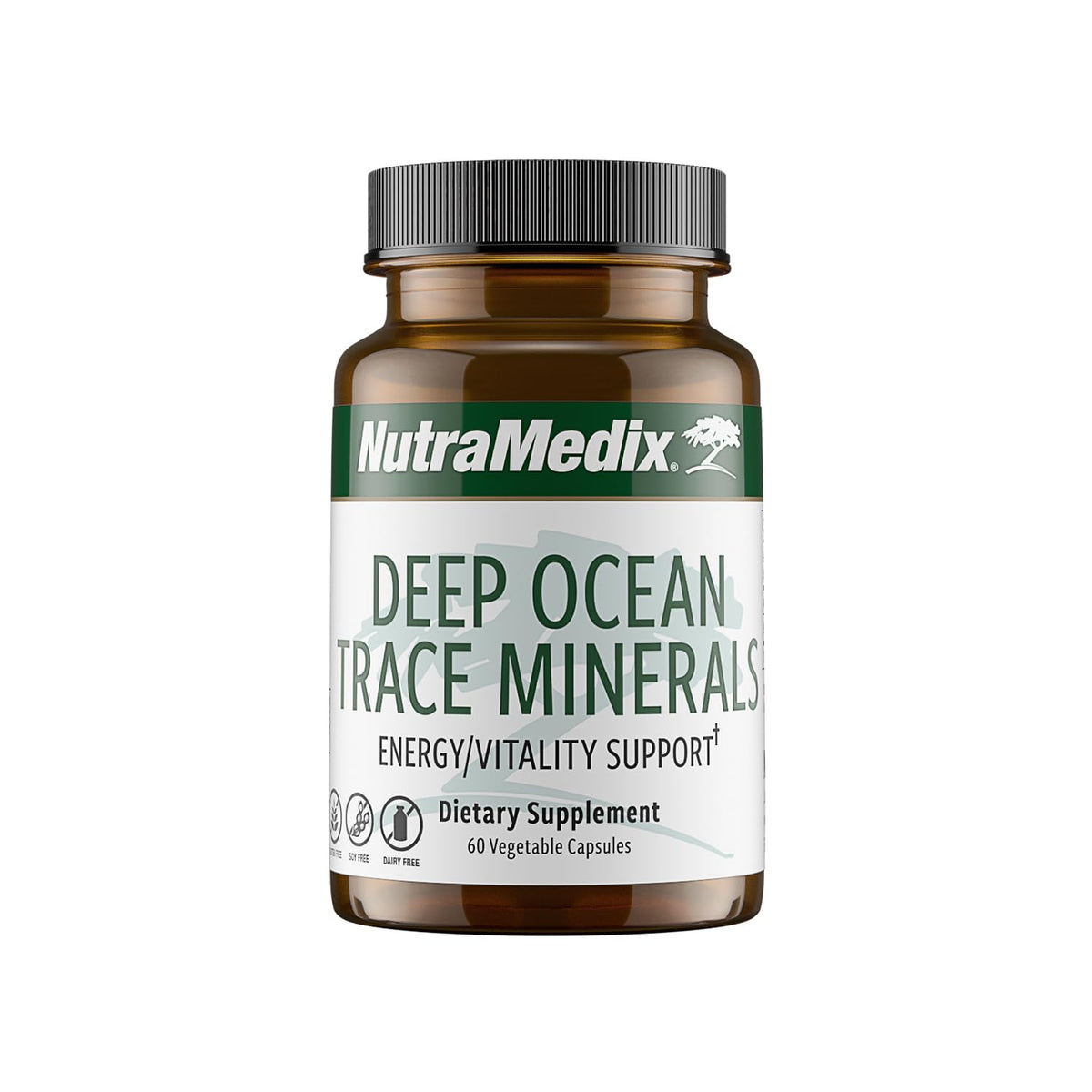 NutraMedix Deep Ocean Trace Minerals 1,000mg - Mineral & Energy Supplements - Magnesium, Zinc, Potassium, Boron, Phosphorus & Manganese
