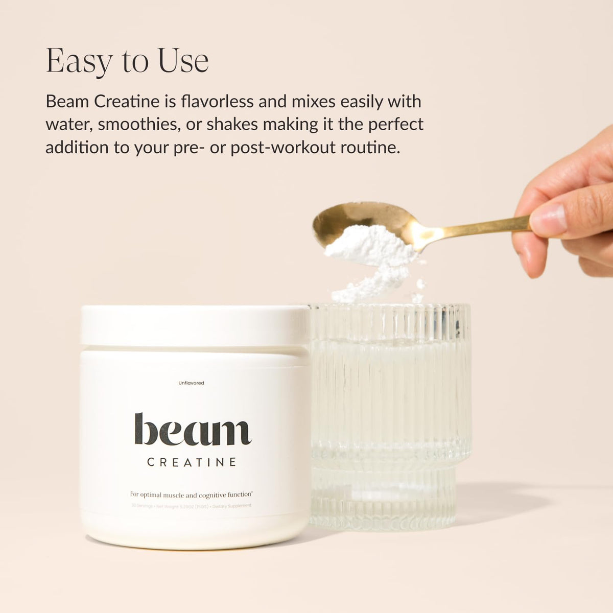 BEAM Creatine + Colostrum Bundle – Micronized Creatine Monohydrate for Strength, Power & Recovery with Grass-Fed Bovine Colostrum for Immune, Gut Health & Muscle Support – Third-Party Tested