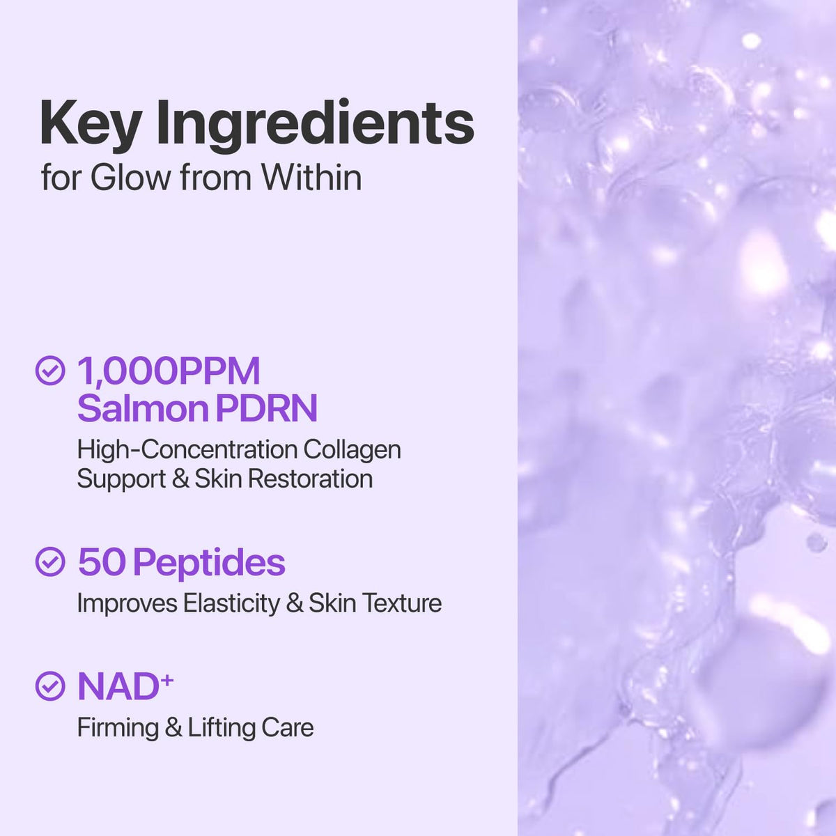 numbuzin No.9 NAD+ Salmon PDRN Glow Boosting Toner, Hydrating & Firming Toner for Wrinkles, Fine Lines & Dull Skin