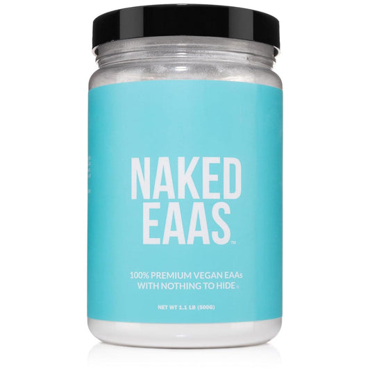 NAKED EAAs Amino Acids Powder - 50 Servings - Vegan Unflavored Essential Amino Acids 500 Grams - Instantized All Natural EAAs Powder Supplement
