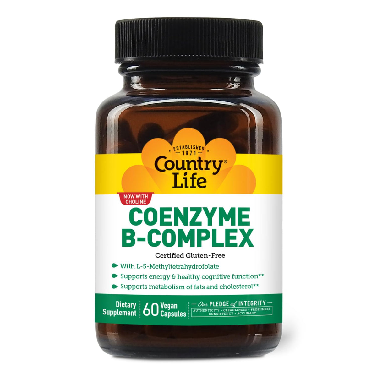 Country Life Coenzyme B-Complex, 120 Capsules