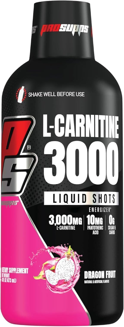 ProSupps L-Carnitine 3000 Stimulant Free Liquid Shots (31 Servings, Dragon Fruit) and Mr. Hyde Signature Series Pre-Workout Energy Powdered Drink (30 Servings, Blueberry Lemonade) Bundle
