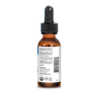 NORTH AMERICAN HERB & SPICE Oreganol - 1 fl. oz. - Unprocessed, Wild, Organic Oregano Oil