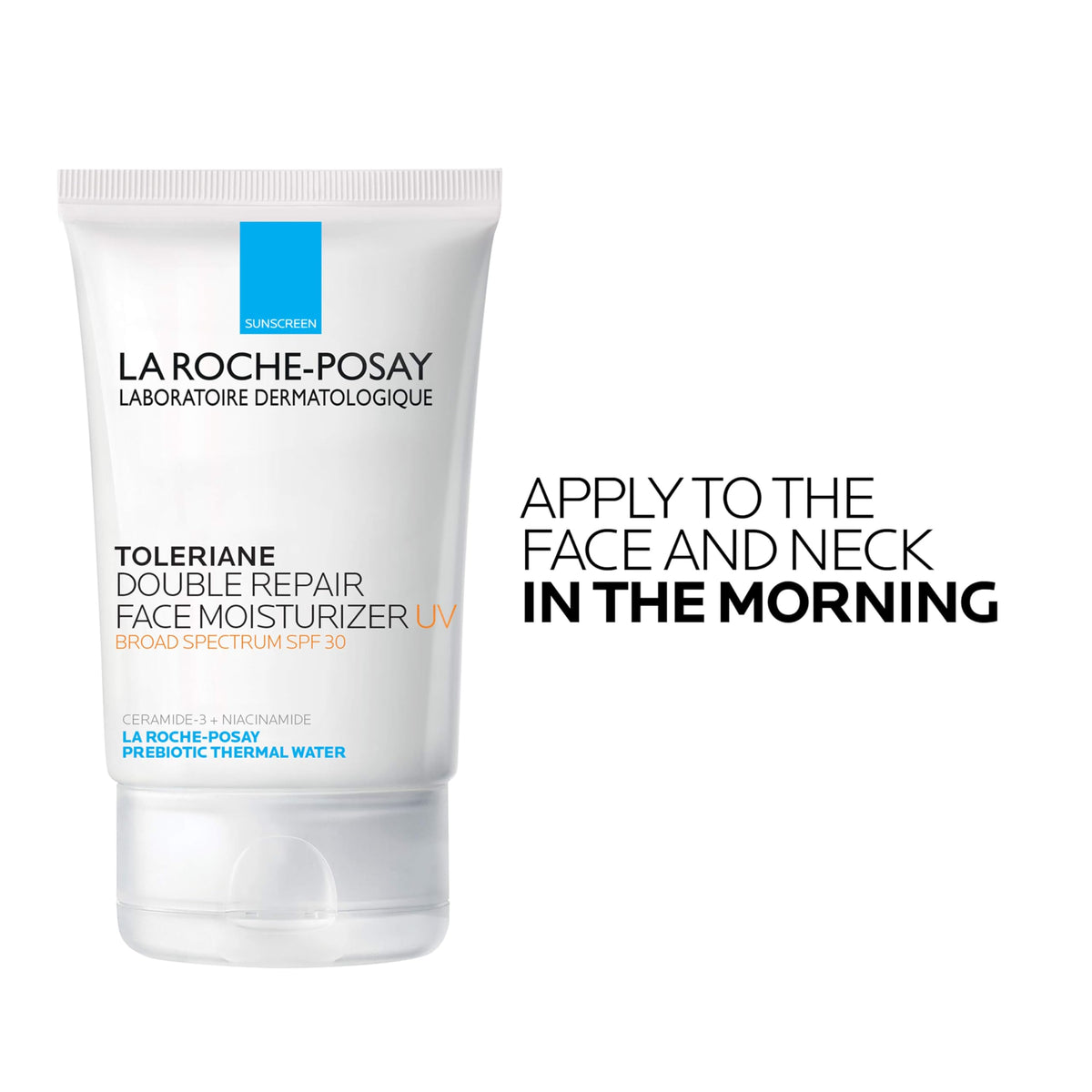 La Roche-Posay Toleriane Double Repair UV SPF Moisturizer for Face, Daily Facial Moisturizer with Sunscreen SPF 30