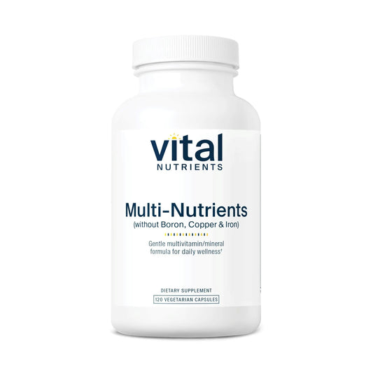 Vital Nutrients Multi-Nutrients 5 Ultra Antioxidant Formula | Boron, Copper, and Iron Free | Vegetarian Daily Multivitamin and Mineral Vital Nutrients