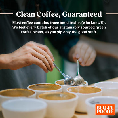 Bulletproof Original Medium Roast Ground Coffee,100% Arabica Coffee, Clean Coffee Tested for Toxins, Sustainably Sourced, 12 Ounces