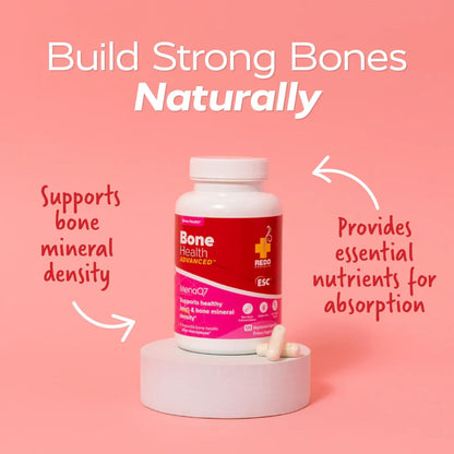Redd Remedies Bone Health Advanced, 120 Capsules, and MenoWise, 60 Capsules