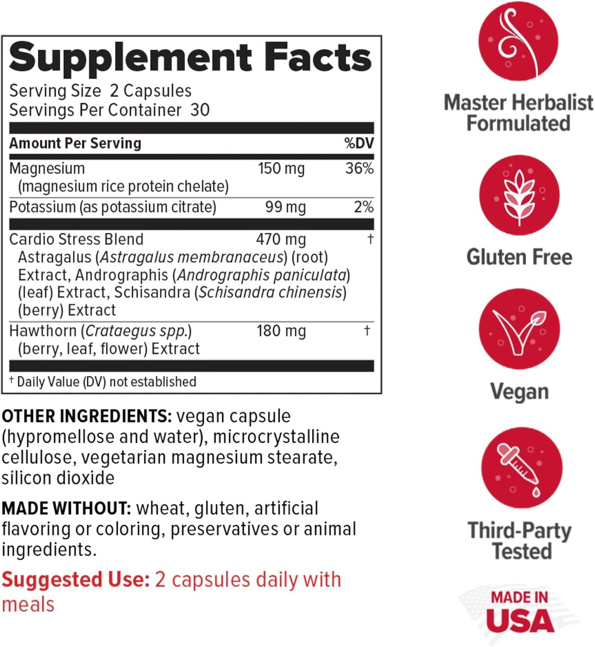Redd Remedies 120/80 Care, 60 Capsules, and MenoWise, 60 Capsules