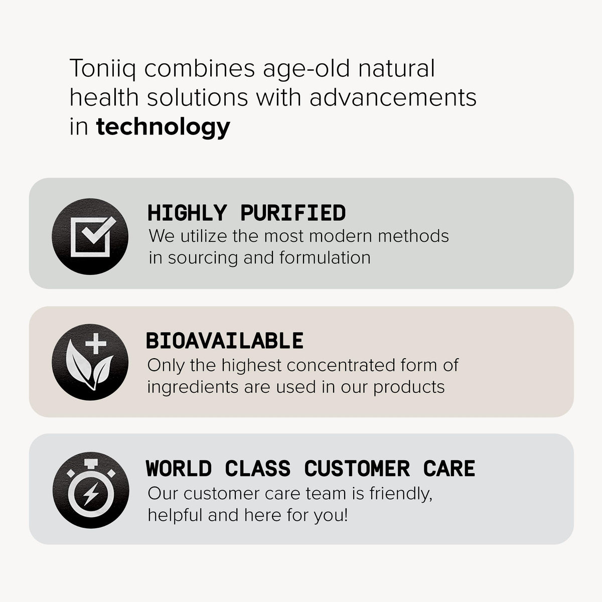 Toniiq Phosphatidylserine - 400mg Formula - World’s First 50% Purity - Highest Purity in the US - Soy Free Phosphatidylserine Supplement