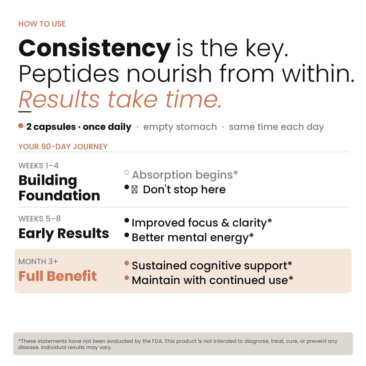 Nootropic Brain Supplement – Grass-Fed Bovine Brain Peptides for Focus, Memory & Mental Clarity – Ancestral Cognitive Support – Argentine Pasture-Raised, Non-GMO – 60 Capsules VILLAR BIOTECH buy supplements Au