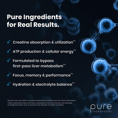 CreAttain Creatine Capsules – CreaXorb BioSNEDS Technology + Ioniplex Fulvic Minerals, Supports Energy Production, Muscle Strength, Exercise Performance & Cognitive Function, 60 Vegetarian Capsules