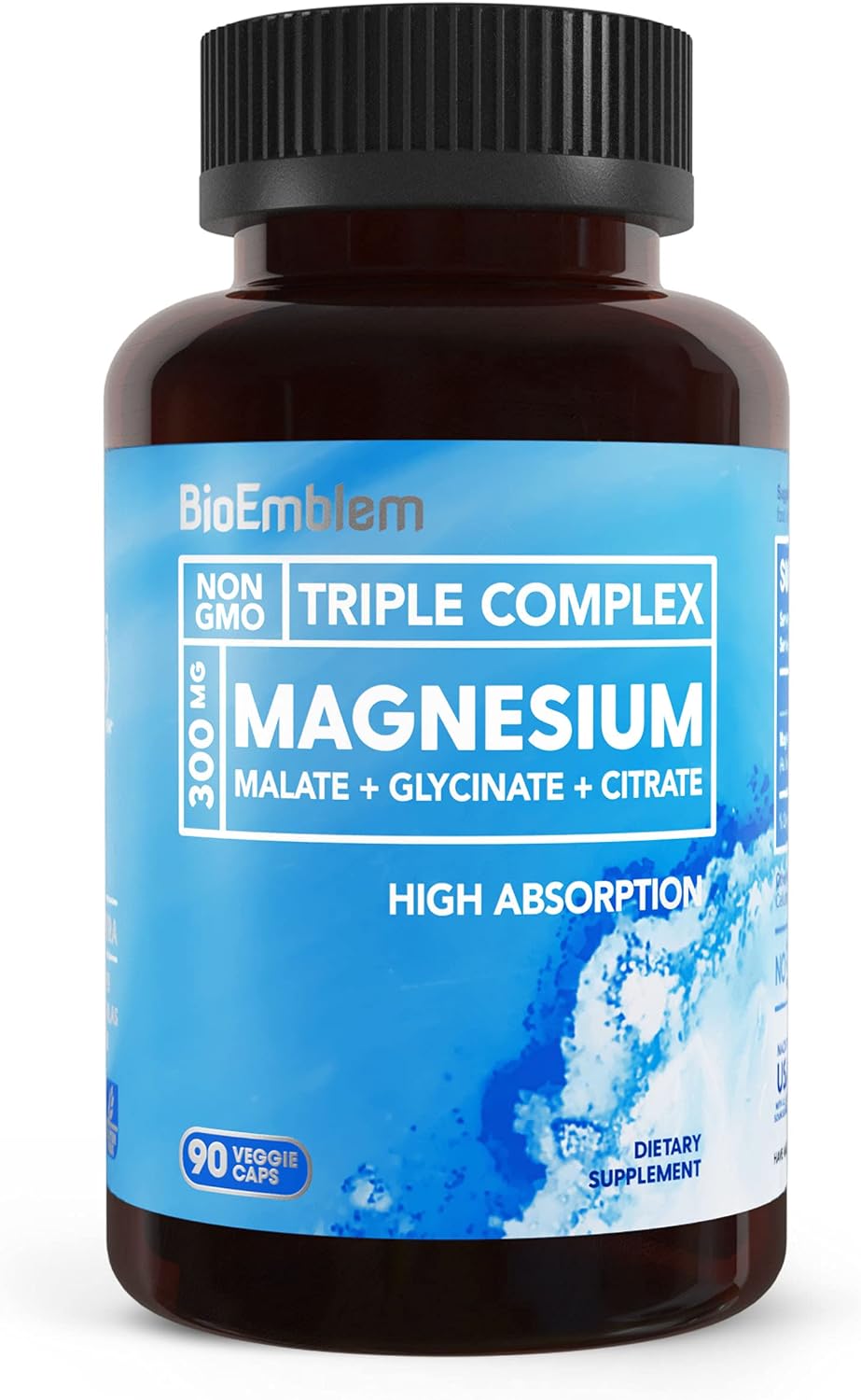 BioEmblem Triple Magnesium Complex and CoQ10 with BioPerine
