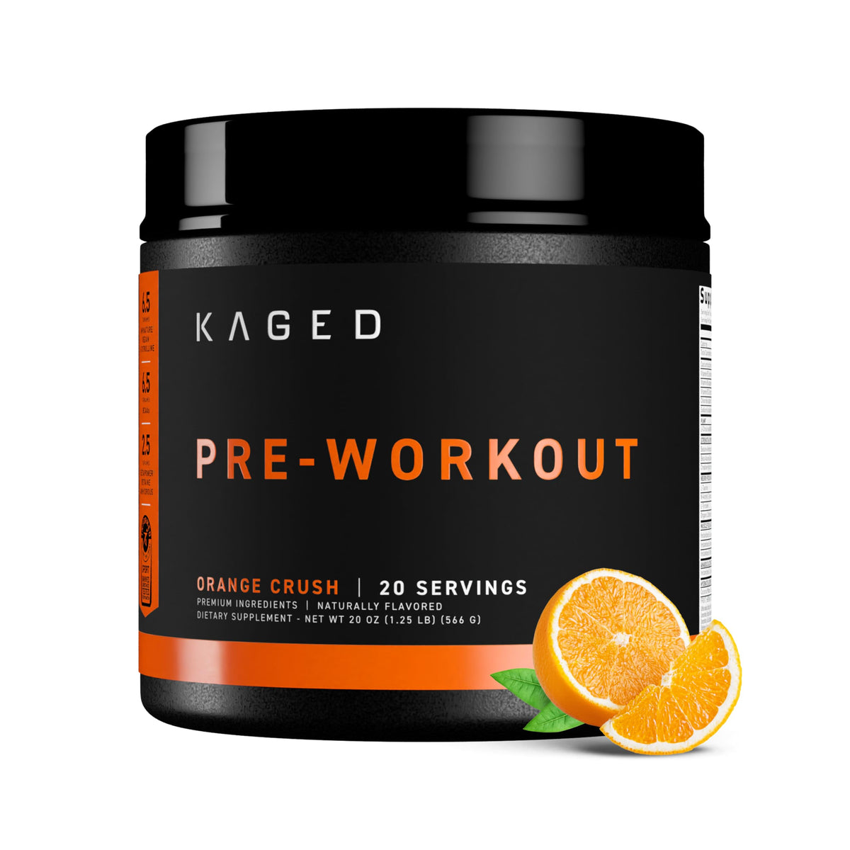 Kaged Original Pre Workout Powder | Fruit Punch | Pre-Workout with Creatine, Beta Alanine, L-Citrulline, BCAAs | 274 mg Caffeine | Pre Supplements for Men & Women | 20 Servings
