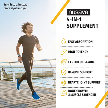 NUSAVA Unflavored, Strawberry Flavored, & Vanilla Flavored D3 K2 Liquid Drops Bundle - Potent Liquid Vitamins for Heart, Joint, Bone, Muscle, & Immune Support - Non-GMO, Gluten-Free, 2pk Each