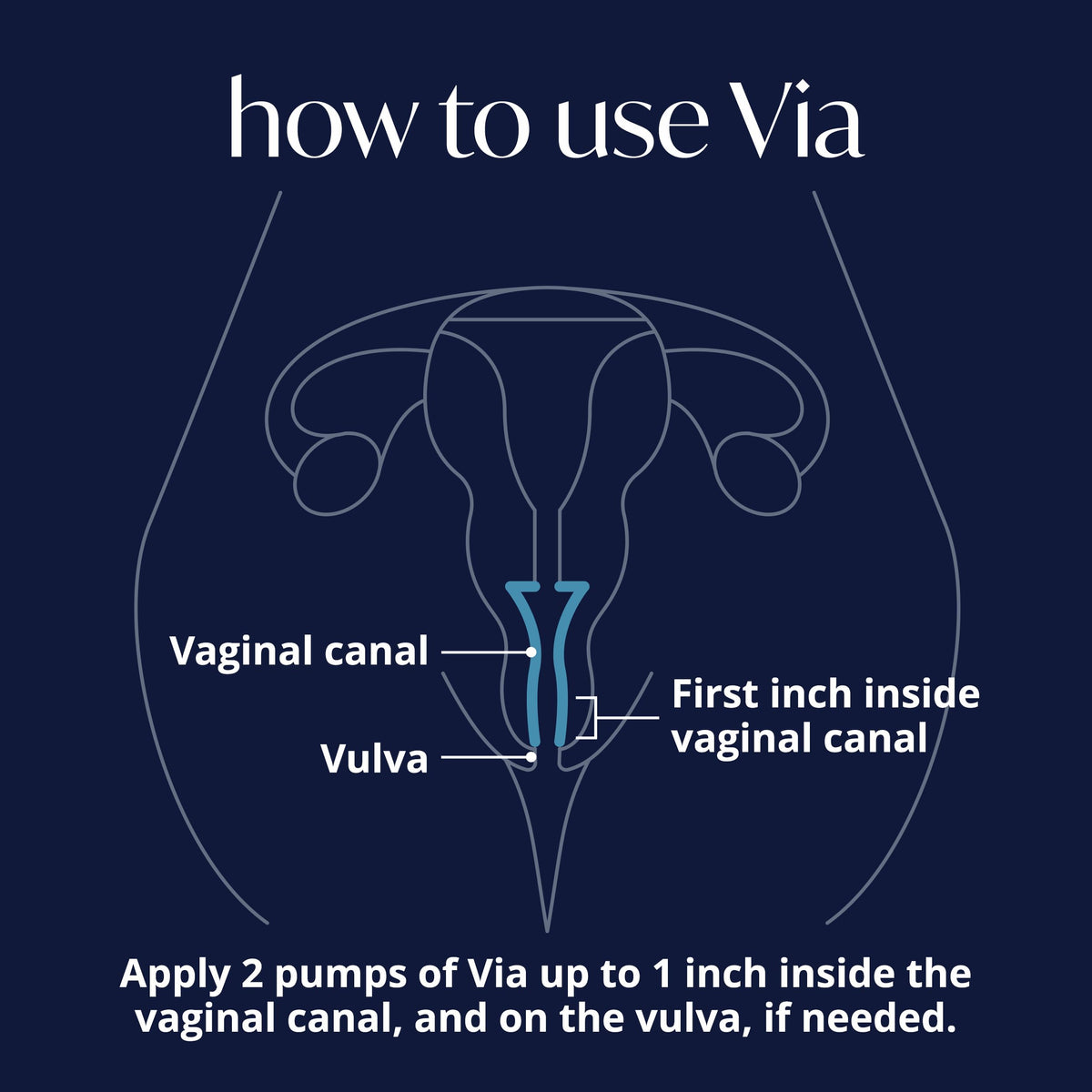 Via by Solv Wellness Vaginal Moisturizer Cream for Women, Non-Hormonal, Water-Based, Made with Hyaluronic Acid, Vitamins, Peptides, Jojoba Oil, 30 ml Solv Wellness buy supplements Au