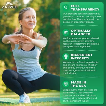 Zazzee High Strength Grape Seed 50:1 Extract, 180 Vegan Capsules, 95% Polyphenols, 400 mg per Capsule, 6 Month Supply, Antioxidant