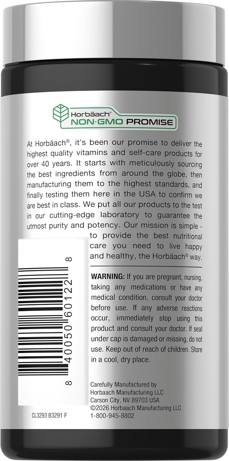 Horbäach Ginger Root Extract Supplement | 150 Capsules | Traditional Herbal Formula | Non-GMO & Gluten Free