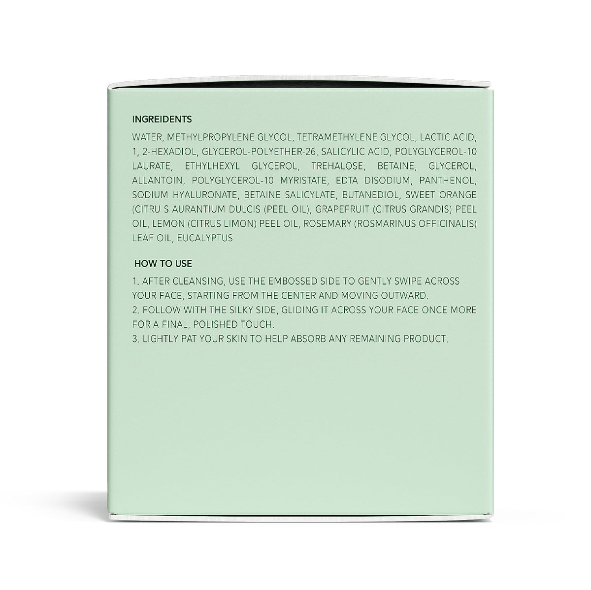 QUIA Toner Pads – AHA/BHA Dual-Action Exfoliate and Hydrate All in One – Soothing Formula for Sensitive Skin – Reduces Blackheads and Blemishes