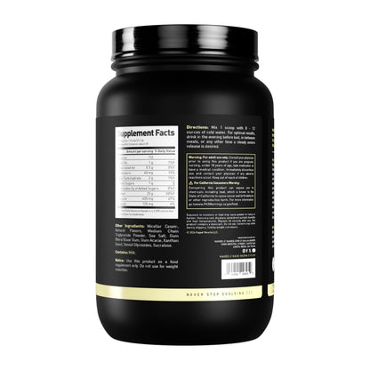 Kaged Premium Casein Protein Powder | Vanilla | Micellar Casein | Banned-Substance Free Supplement, Build Muscle, Recover Faster | Kasein | 28 Servings