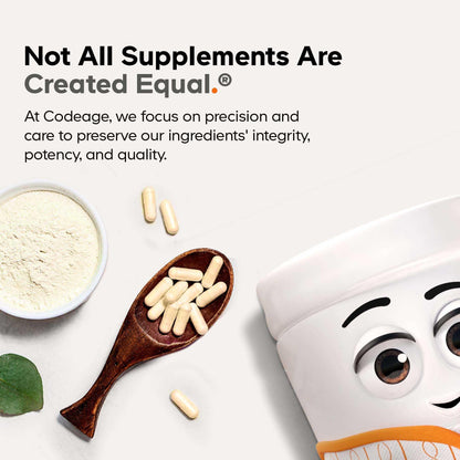 Codeage Liposomal Trigonelline - 250 mg Per Capsule - 3-Month Supply - Plant-Based Alkaloid - Liposomal Delivery for Bioavailability - Metabolic Health Support - Vegan Nootropic Non-GMO - 90 Capsules CodeageBuy Supplements Australia