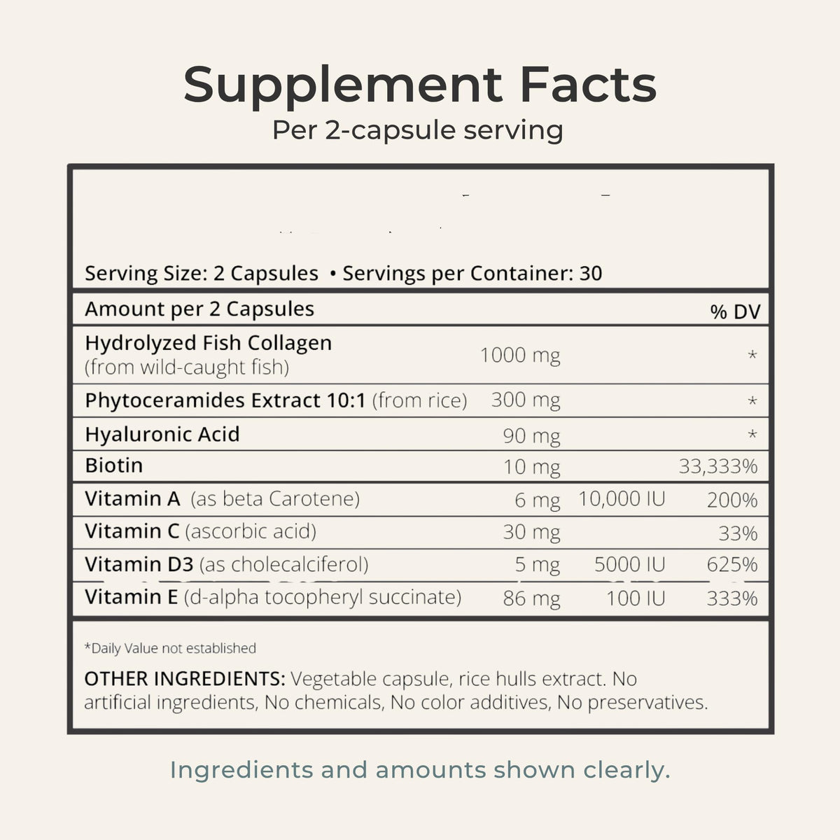 Zi-Collagen Marine Collagen Capsules for Skin, Hair & Nails Support – with Phytoceramides, Hyaluronic Acid, Biotin & Vitamins A C D3 E – 60 Capsules Zivere buy supplements Au