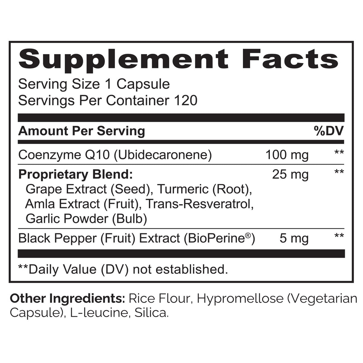NATURELO Whole Food CoQ10 Supplement, 120 Veg Capsules, Heart Health Blend, Powerful Antioxidant, CoQ10 100mg Supports Energy Production