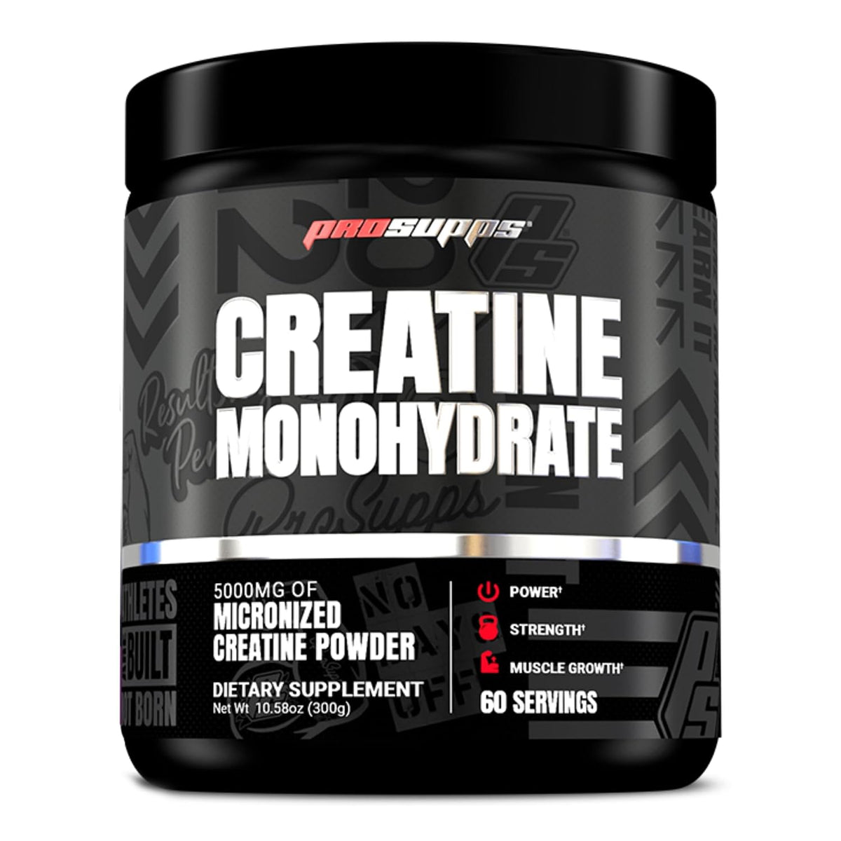 PROSUPPS Hyde Signature Sustained Energy Pre-Workout, Blue Razz - 60 Servings, and Creatine 300 Bundle