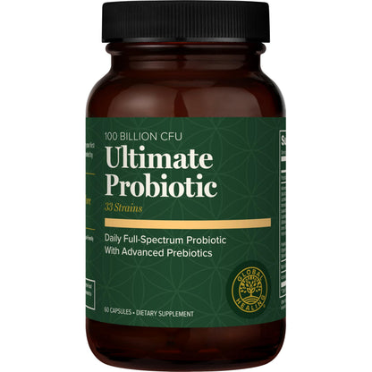 Global Healing Ultimate Probiotic Blend Supplement with Prebiotics and Probiotics for Digestive Health, Digestive Tract, & Immune System, Gut Health for Men & Women,