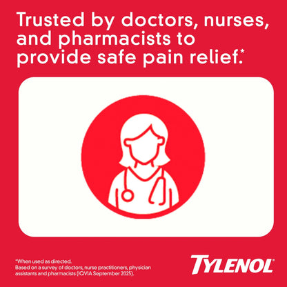 Tylenol Regular Strength Tablets with 325 mg of Acetaminophen, Fever Reducer & Pain Reliever for Headache, Backache, Muscle Aches, Joint Pain & Menstrual Cramps, 100 ct TylenolBuy Supplements Australia