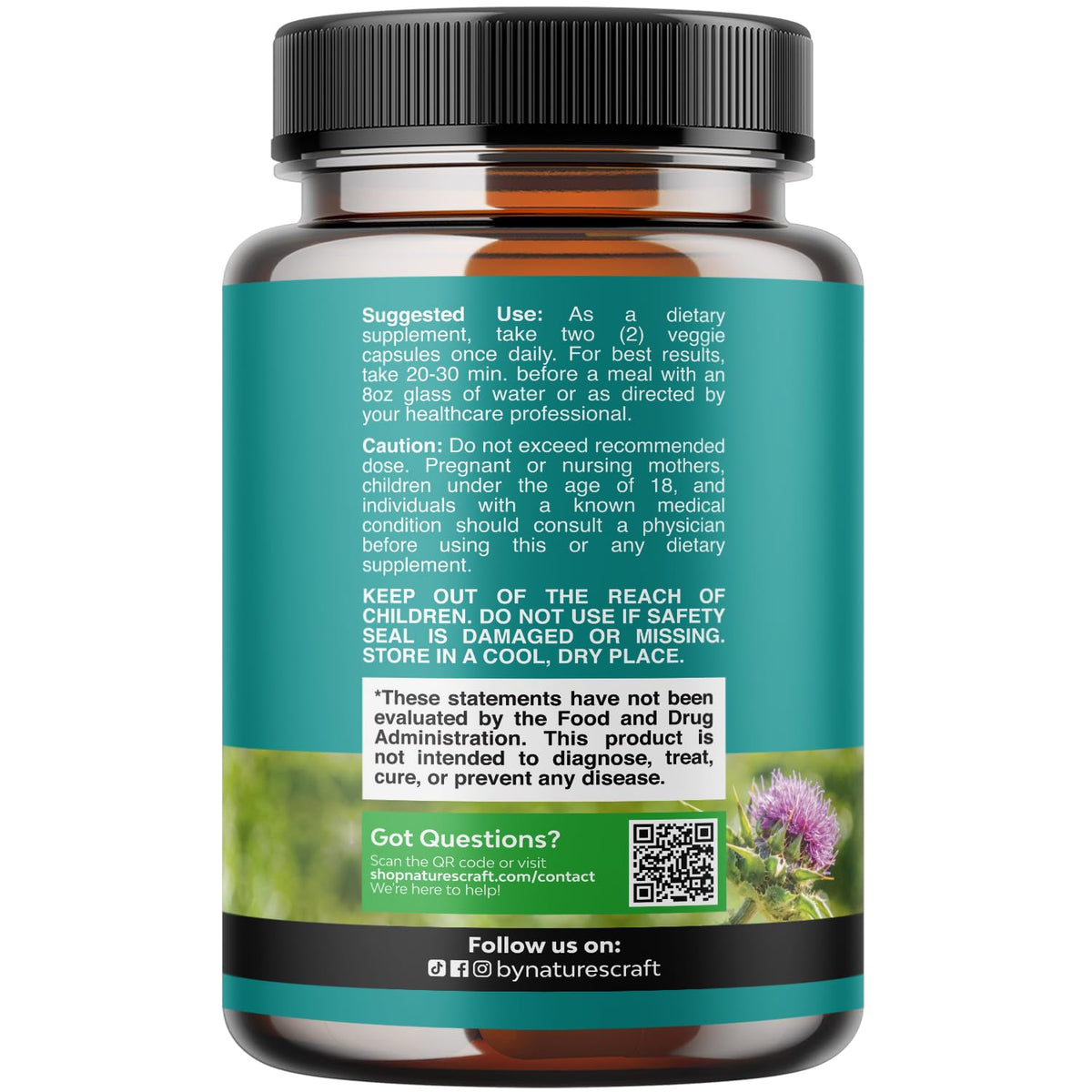 Liver Cleanse Detox & Repair - Milk Thistle Supplement for Digestion & Immunity Support - Ginger Root, Choline & Dandelion Root - Herbal Liver Support with Silymarin, Beetroot & Artichoke - 70 Count