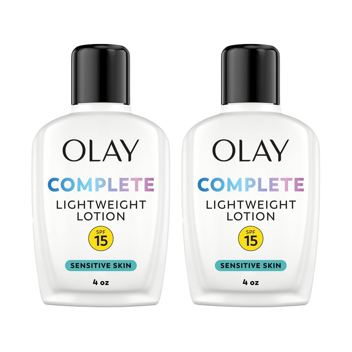 Olay Face Moisturizer, Complete with Sunscreen SPF 15, Daily Facial Lotion for Normal Skin, Lightweight Hydrating Broad Spectrum Sun Protection