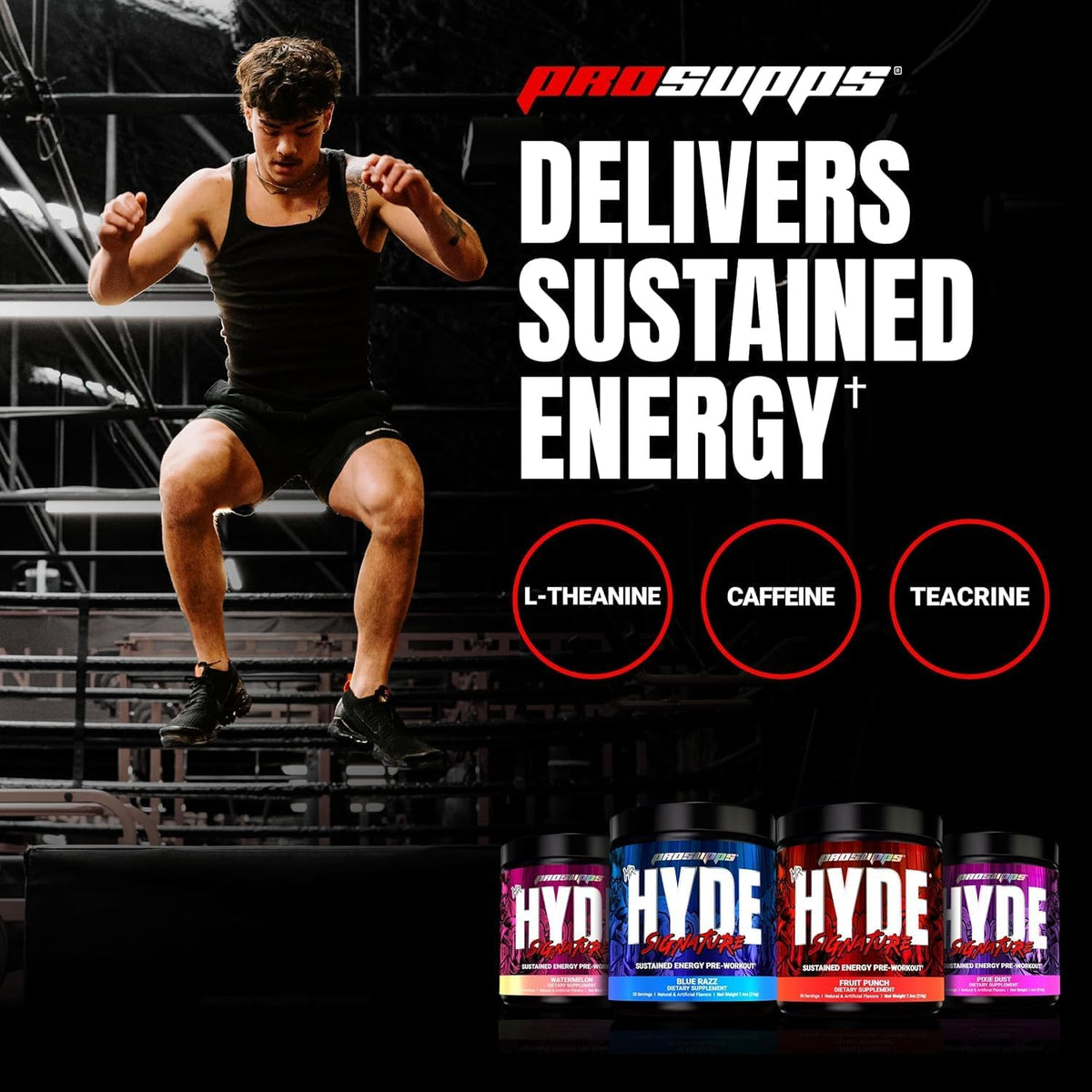 ProSupps L-Carnitine 3000 Stimulant Free Liquid Shots (31 Servings, Berry) and Mr. Hyde Signature Series Pre-Workout Energy Powdered Drink (30 Servings, Watermelon) Bundle
