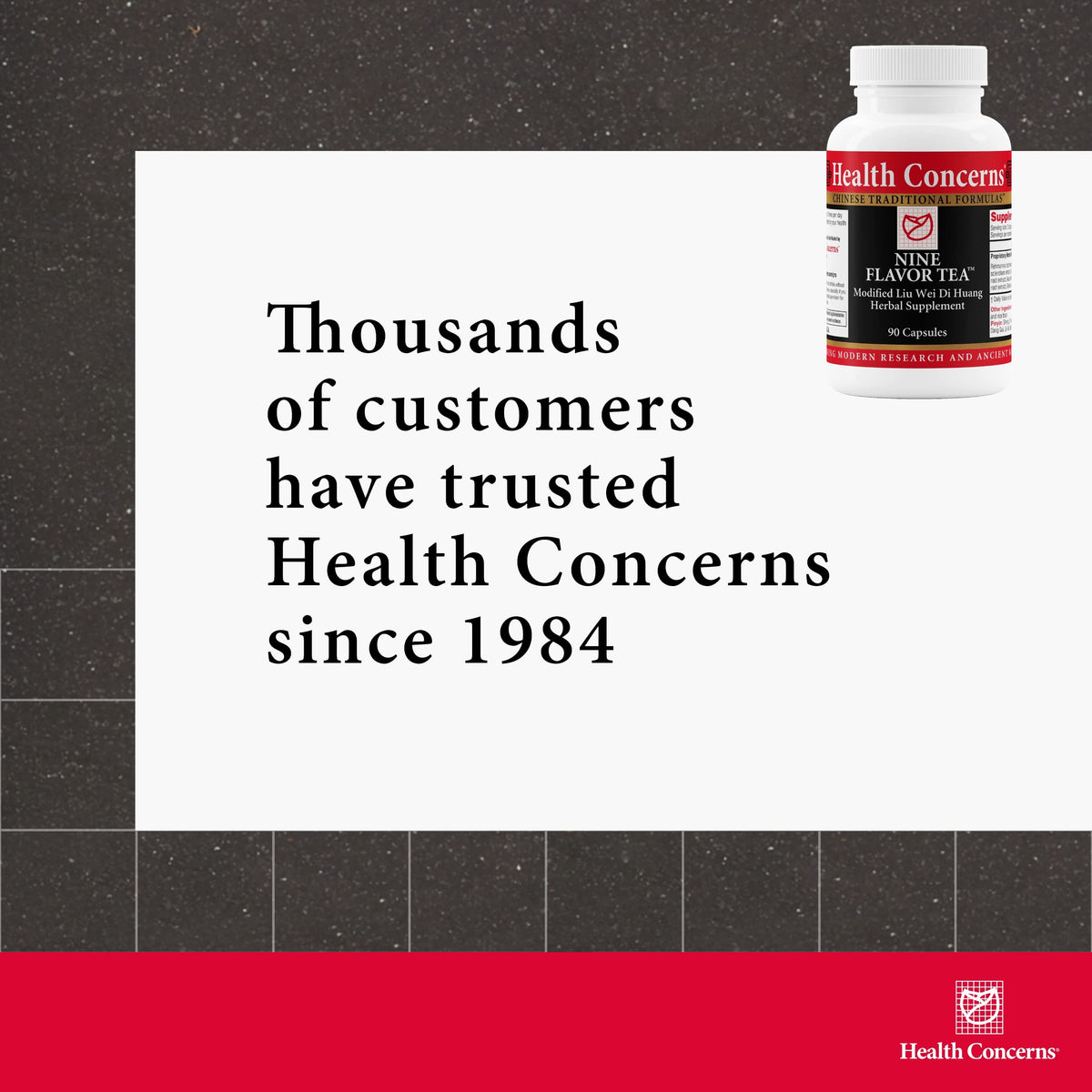 Health Concerns Nine Flavor Tea – Immune Support, Kidney Support & Lymphatic Health – Chinese Herbal Supplement for Oral Health, Night Sweats, Blurred Vision – 90 Capsules Health ConcernsBuy Supplements Australia